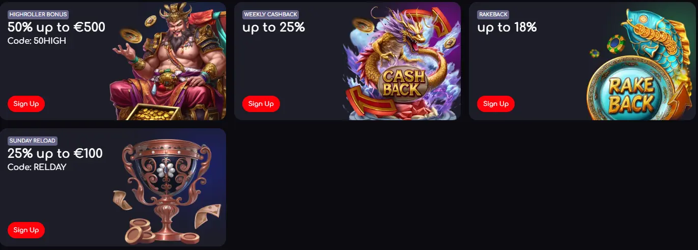 Casino Welcome Package — Up to €10,000 + Free Spins